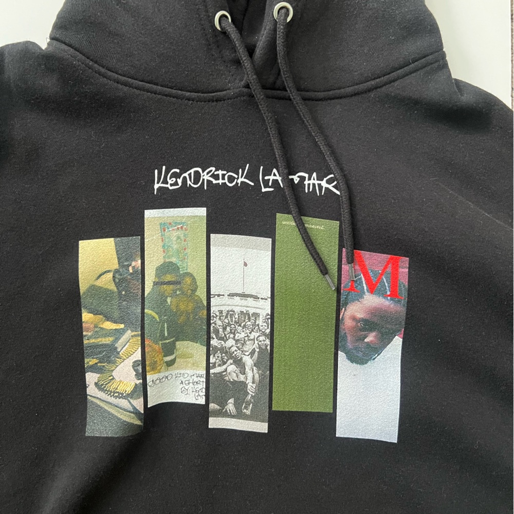 Black Kendrick Lamar Hoodie from Amazon